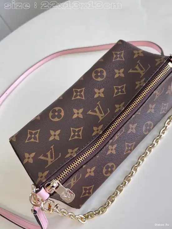 LOUIS VUITTON Pouch-22.5*13*13CM Bloom 0516